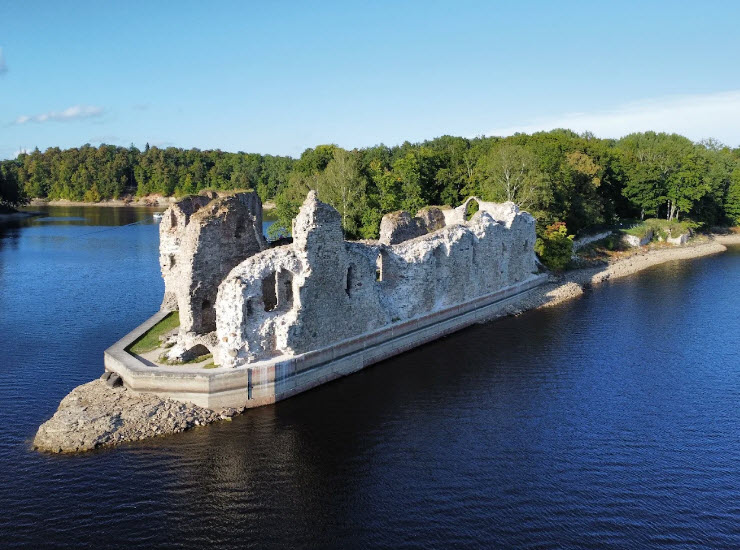 Koknese Castle Ruins, Latvia